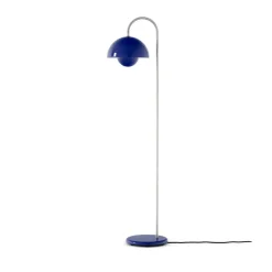 Lampe sur pied Flowerpot VP12, Cobalt blue