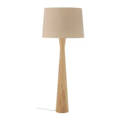Lampe sur pied Leonor Ø45x130 cm, Rubberwood