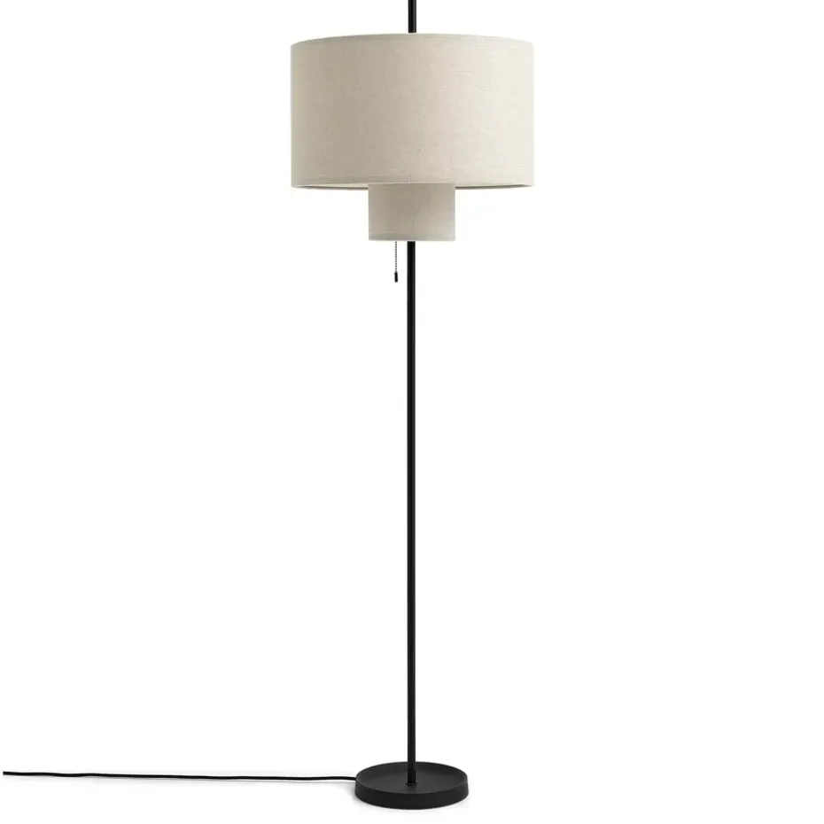 Lampe sur pied Margin, Beige