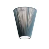 Lampe sur pied Oslo Wood abat-jour, Vert