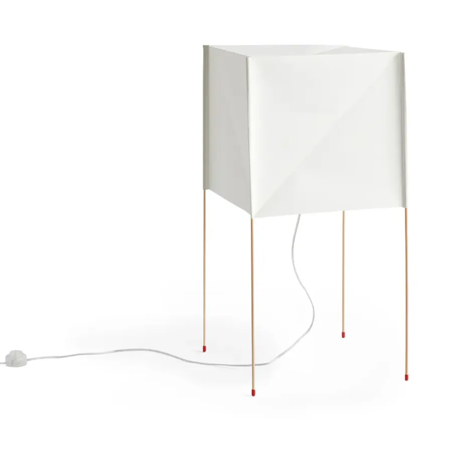Lampe sur pied Paper Cube, Blanc