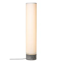 Lampe sur pied Unbound 120 cm, Blanc-marbre gris