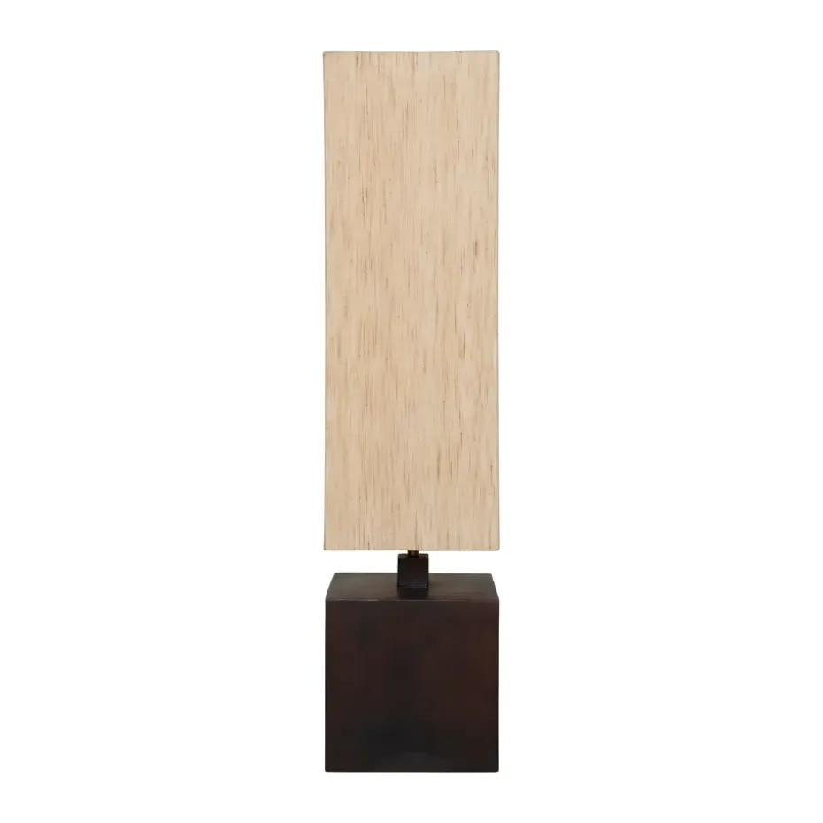 Lampe sur pied Vidar, Bois de manguier