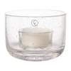 Lanterne à bougie Ernst en verre, Ø8x6 cm