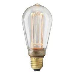 LED Laser filament E27, 6,4 cm, E27