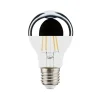 LED Top Mir source de lumière E27, transparent/argent, 2700K 680lme 7W