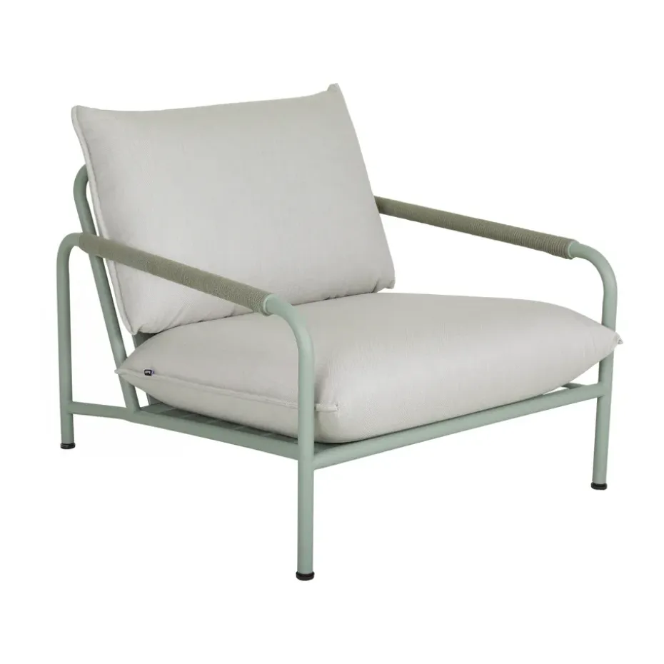 Lerberget fauteuil lounge, Vert-frêne