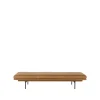 Lit de repos Outline, Refine leather cognac-Black