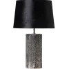 Lola abat-jour noir, 33 cm