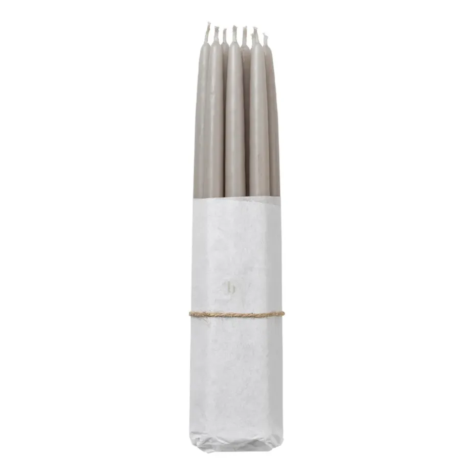 Lot de 10 bougies anciennes trempées Broste Copenhagen, Jour de pluie