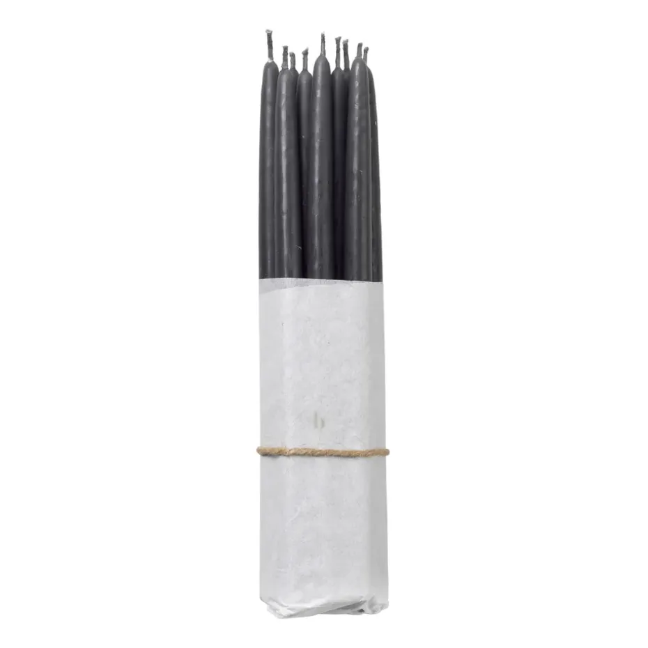 Lot de 10 bougies anciennes trempées Broste Copenhagen, Crépuscule du Nord