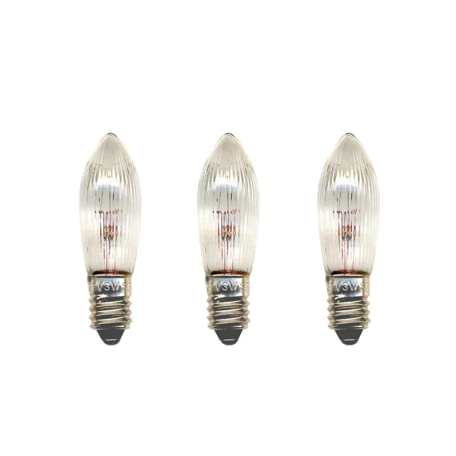 Lot de 3 lampes de rechange E10 Star Trading, 305-55 (5 bras)