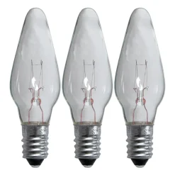 Lot de 3 lampes de rechange E10 Star Trading, 304-01 (7 bras)