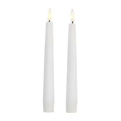 Lot de 2 W&V LED Candle, 20,5 cm