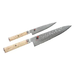 Lot de couteaux Miyabi Birch 5000MCD 2 Pièces, Bois