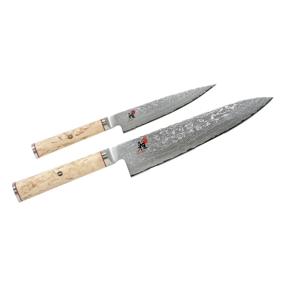 Lot de couteaux Miyabi Birch 5000MCD 2 Pièces, Bois