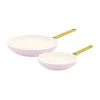 Lot de poêles à frire Padova 20 + 26 cm, Blush pink