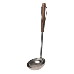 Louche avec manche en bois Ernst, Marron foncé