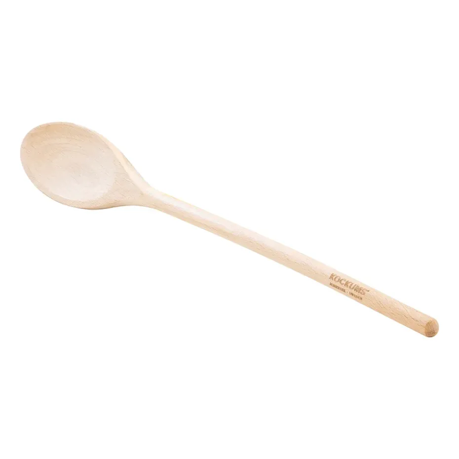 Louche ovale en bois Kockums 30 cm, Hêtre