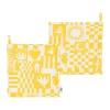 Manique Party mumin 22x22 cm 2-pack, Jaune