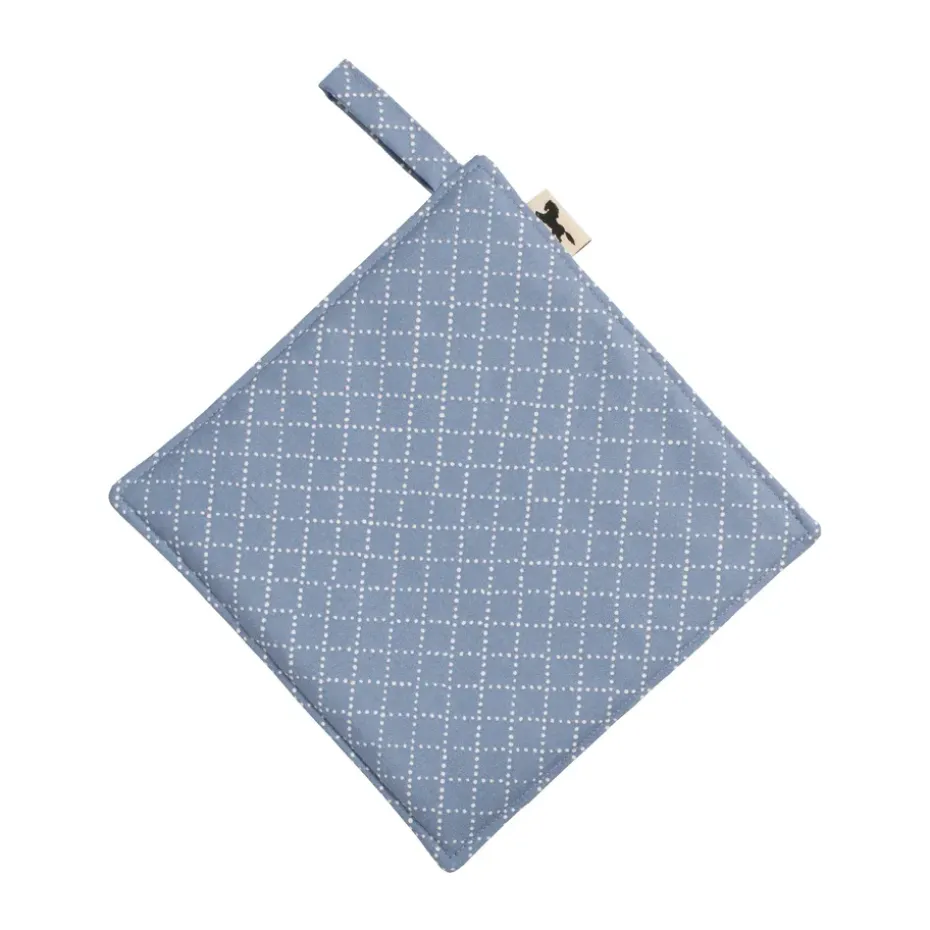 Manique Prickruta 23x23 cm, Bleu