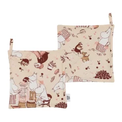 Maniques Hemmaglädje Moomin lot de 2, 22 x 22 cm