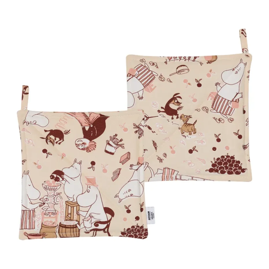 Maniques Hemmaglädje Moomin lot de 2, 22 x 22 cm