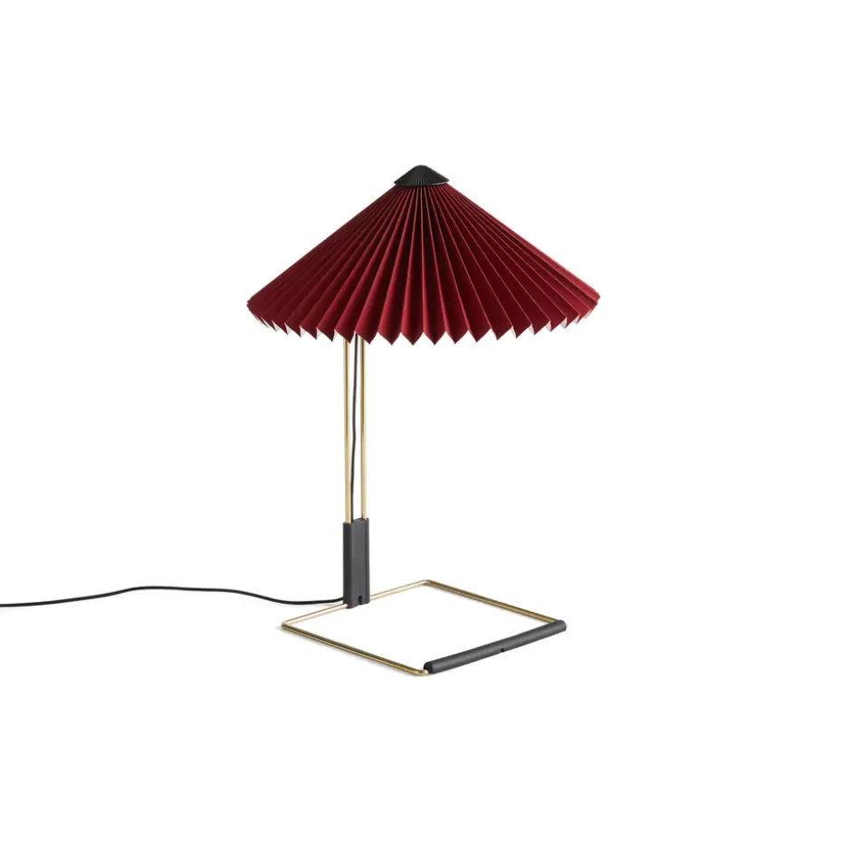 Matin table Lampe à poser Ø30 cm, Oxide red shade