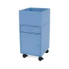 Meuble de rangement à roulettes Runner, azure 154