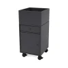Meuble de rangement à roulettes Runner, anthracite 04