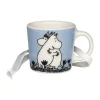 Mini mug Moomin Kärlek cadeau boîte, Bleu