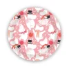 Mini plateau Moomin Celebration Ø11 cm, Blanc-rose