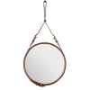 Miroir Adnet Circulaire S, marron