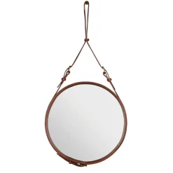 Miroir Adnet Circulaire S, marron
