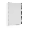 Miroir Arcs Mirror Rectangle S 43,5x61,5 cm, Acier inoxydable