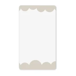 Miroir Bubbly S 40x70 cm, Beige