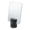 Miroir de table Marble, Black-grey, 30 cm
