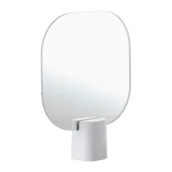 Miroir de table Time 26,5 cm, Soft grey