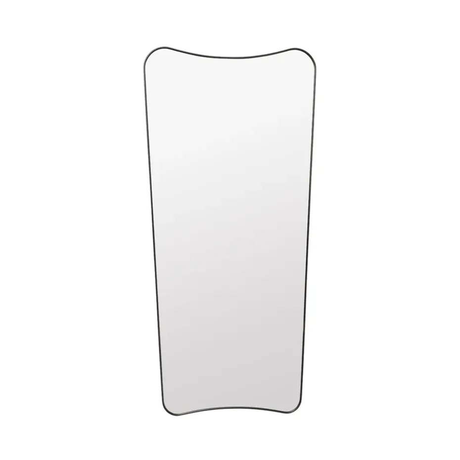 Miroir F.A.33, black brass, grand