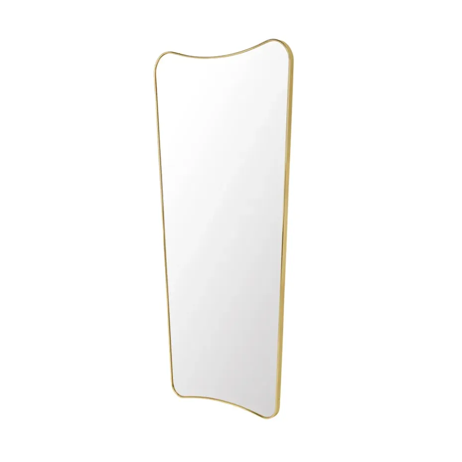 Miroir F.A.33, laiton poli, grand