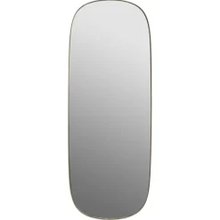 Miroir Framed grand, Taupe-clear, 118x44,5