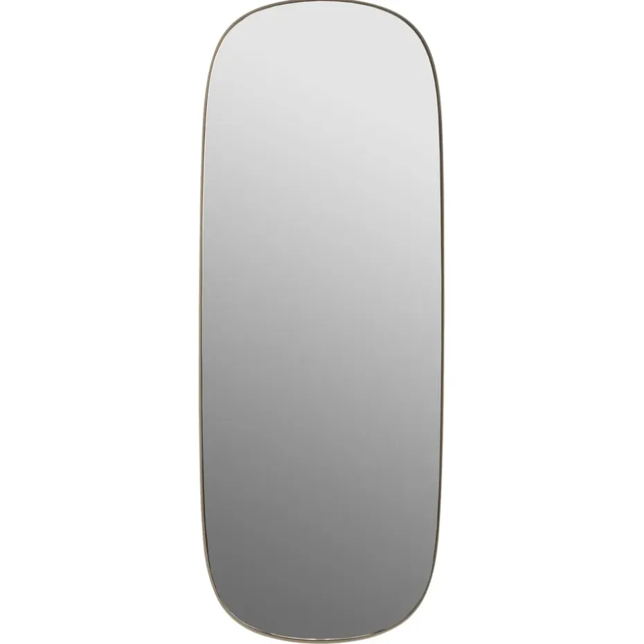 Miroir Framed grand, Taupe-clear, 118x44,5