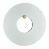 Miroir mural Castellum Ø80 cm, Clear-travertine