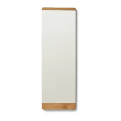 Miroir mural Rim 35x110 cm, Chêne
