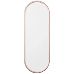 Miroir oval Angui 108 cm, rose