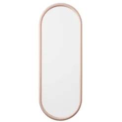 Miroir oval Angui 78 cm, rose