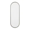 Miroir oval Angui 78 cm, Taupe