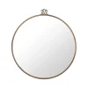 Miroir Randaccio, antique brass, large