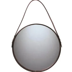 Miroir Ørskov marron, Ø 50 cm