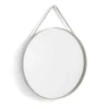 Miroir Strap Mirror Ø70 cm, Light grey